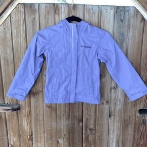 Girls Columbia raincoat size 6/x6